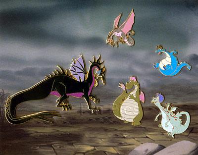 Button - Winnie the Pooh on Yellow Square