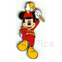 Small Mickey Mouse round older pin