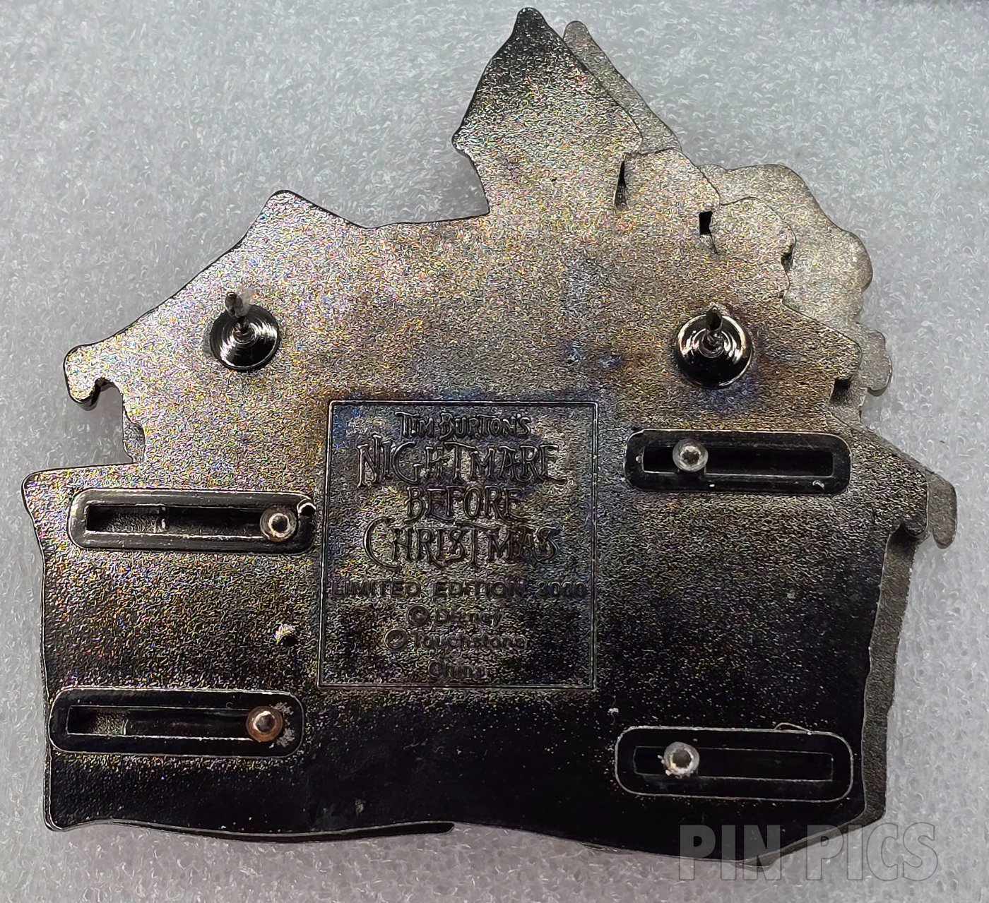 DLR - Jack As Sandy Claws - Haunted Mansion Holiday - Slider  pin collectible - Main Image 2