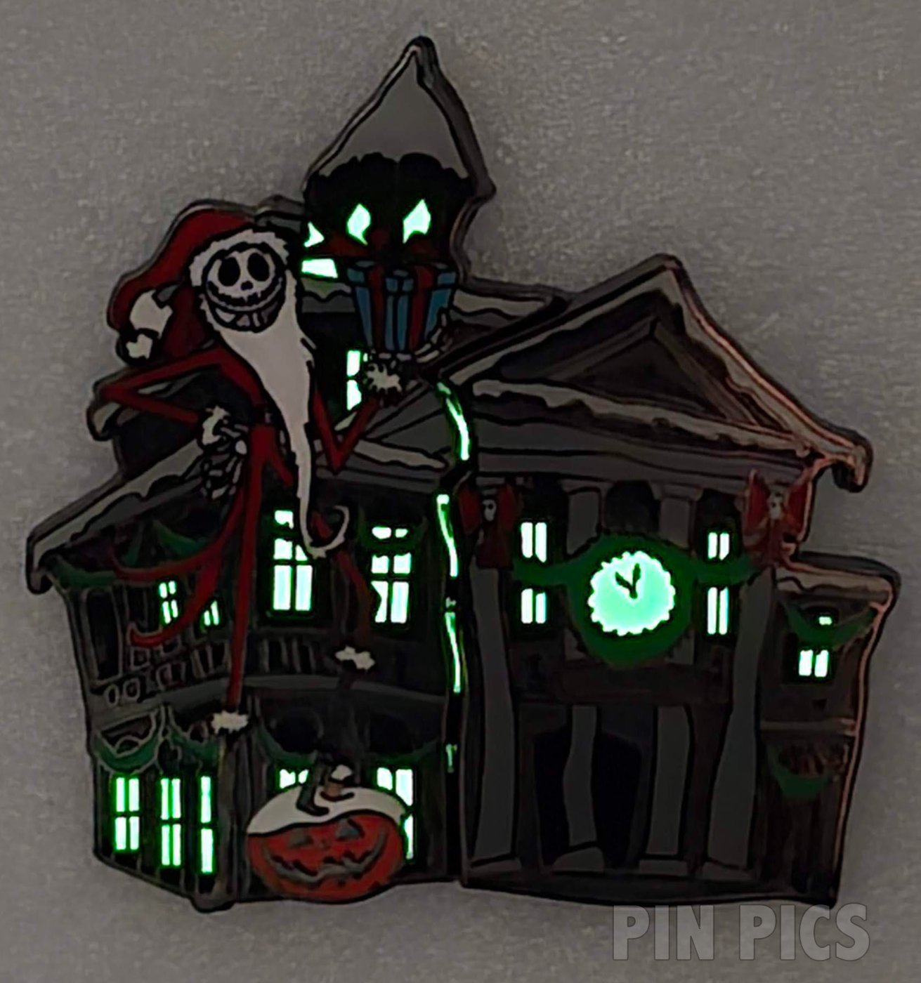 DLR - Jack As Sandy Claws - Haunted Mansion Holiday - Slider  pin collectible - Main Image 4