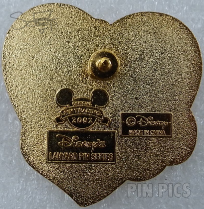 WDW - Megara and Hercules - Couples in Hearts Set - Cast Lanyard Series 1 2002 - 2003  pin collectible - Main Image 2