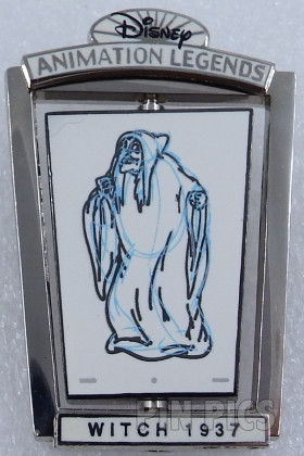 WDW - Old Hag 1937 - Disney Animation Legends Series #9  pin collectible - Main Image 2