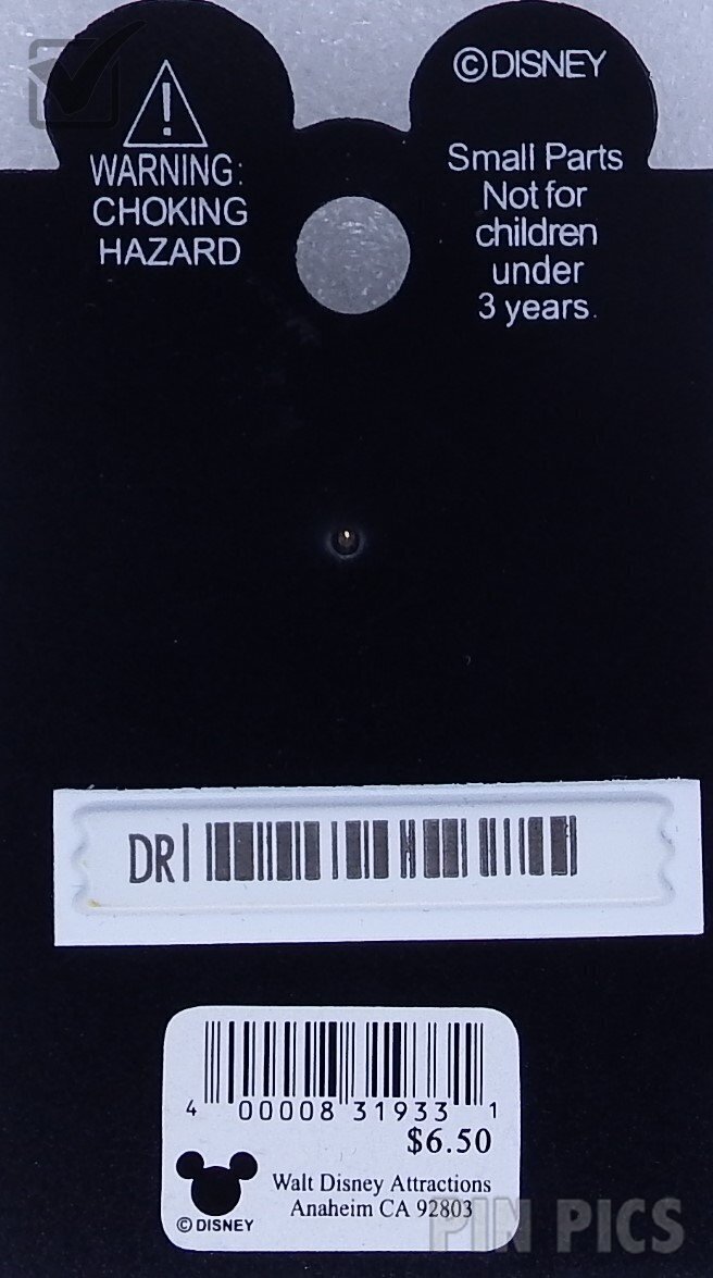 Mickey - Shaking Hands with a Firefighter  pin collectible - Main Image 4