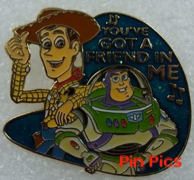 DA - Country Bears - Face Logo Pin (Green)