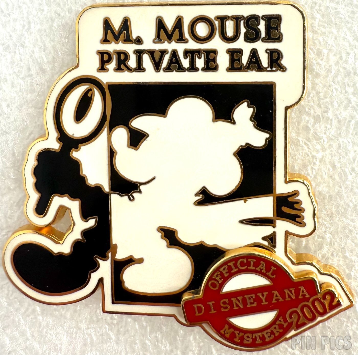 Olympic Sept 11, 2002 pin - gold