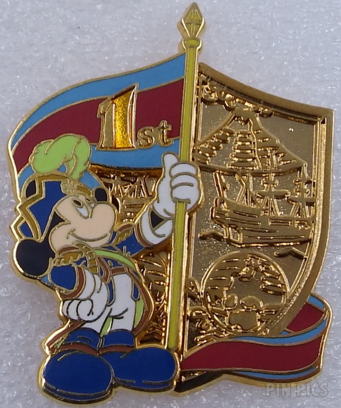 DLR - Jim and Silver - Treasure Planet Opening Day 2002