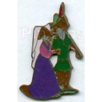 WDW - Mickey & Donald - Seasons Greetings - Nostalgic Christmas Card - Spectacle of Pins 2002 - Card & Pin