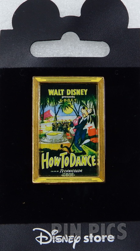 Japan - How to Dance - Goofy - Movie Poster - JDS  pin collectible - Main Image 3
