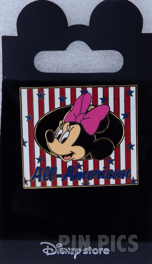 Japan - Minnie - All American - JDS  pin collectible - Main Image 3