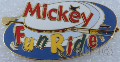 Japan - Mickey, Minnie, Donald and Daisy - Hinged - Mickeys Fun Ride - JDS  pin collectible - Main Image 2