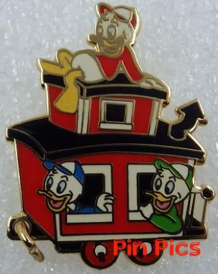 DA - Mickey Mouse Locomotive Pin (Gold Prototype)