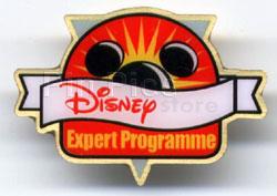 Button - DLP - Euro Disney Space Mountain Grand Opening Pin