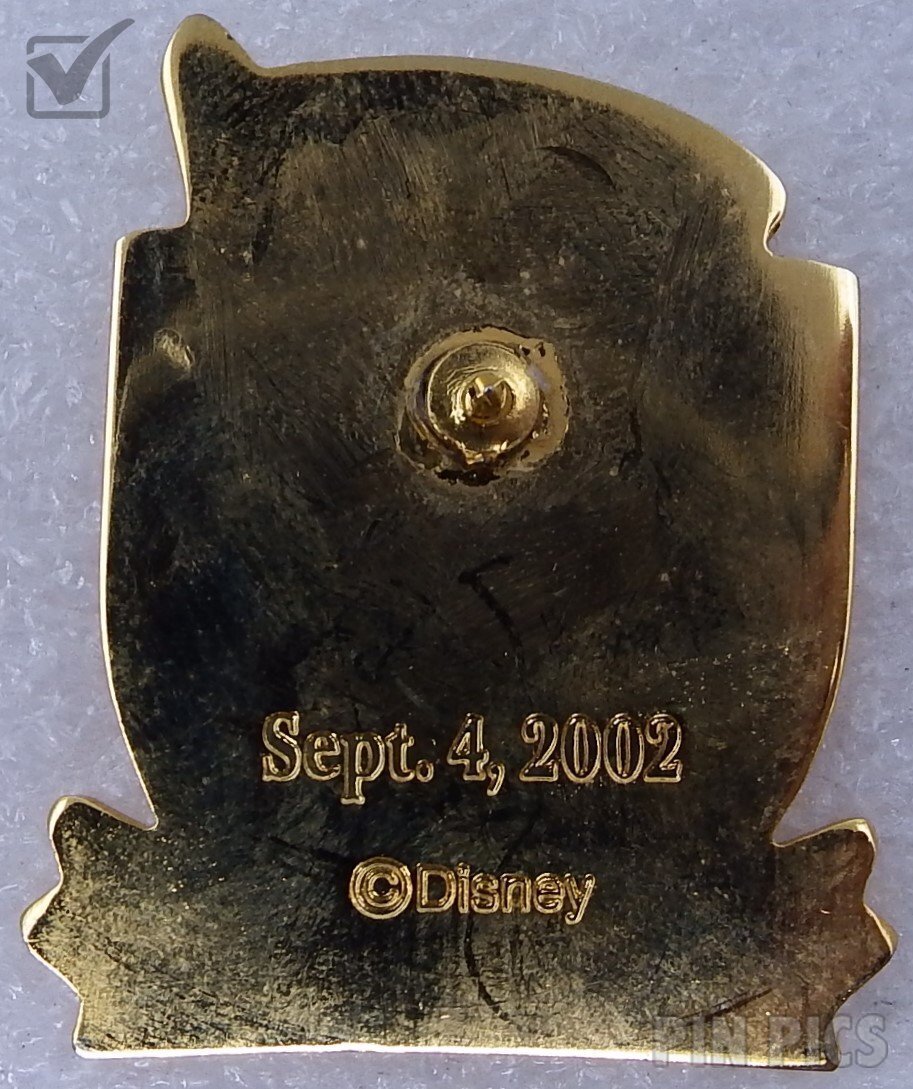 Japan - Mickey Mouse - Gold Shield - Hotel Miracosta - 1st Anniversary - TDS  pin collectible - Main Image 2