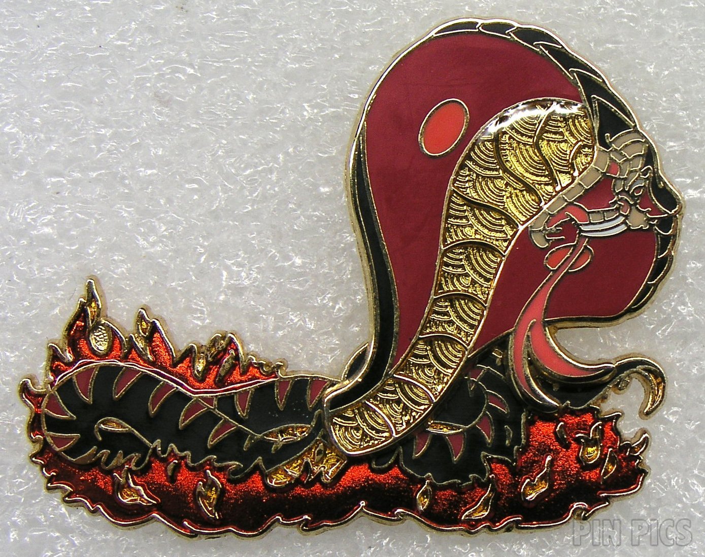 WDW - Jafar as the Cobra - 2002 EPCOT Search for Imagination Event - Slider  pin collectible - Main Image 4