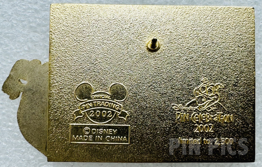 WDW - Walt Disney and Figment - Pin Celebration 2002 Event - EPCOT  pin collectible - Main Image 2