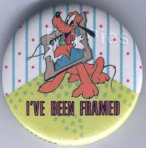 Button - Japan - Goofy - 1988 Five Years Tokyo Anniversary - TDR