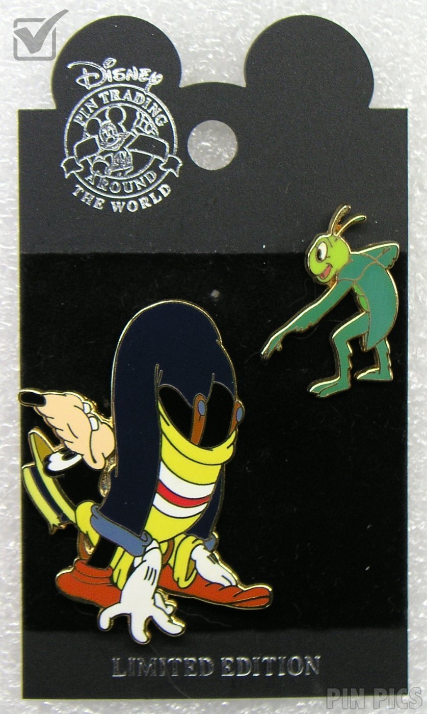 WDW - Goofy and Wilbur Set - 2002 EPCOT Search for Imagination Event  pin collectible - Main Image 2