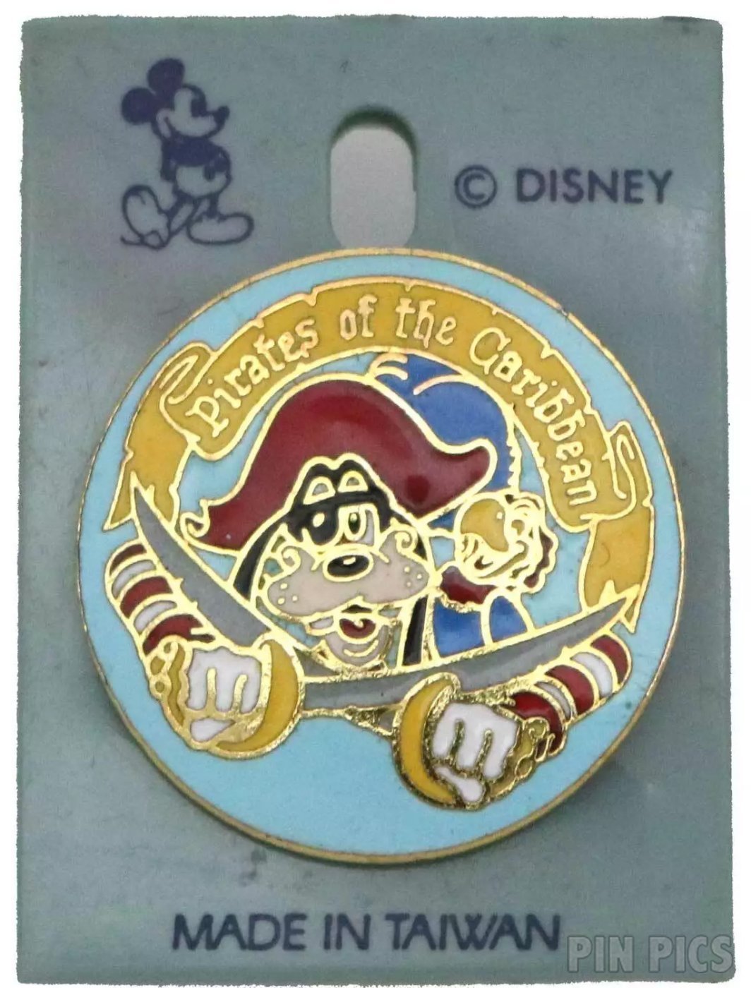 Goofy as pirate of Pirates of the Caribbean  pin collectible - Main Image 3