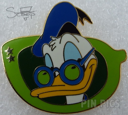 DA - Mickey Mouse Watch Ad Pin (Black Prototype)
