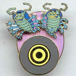 DA - Minnie Mouse Zinnia Seed Pin (Gold Prototype)