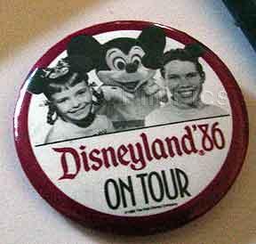 Mickey Mouse with two hearts