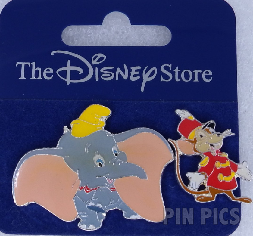 Japan - Dumbo and Timothy Mouse Set - JDS  pin collectible - Main Image 2