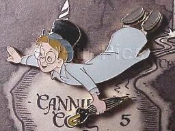UK - Peter Pan Plastic Pin/Brooch Series (Captain Hook)