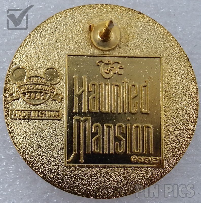 WDW - Phineas - Haunted Mansion - Hitchhiking Ghost  pin collectible - Main Image 2