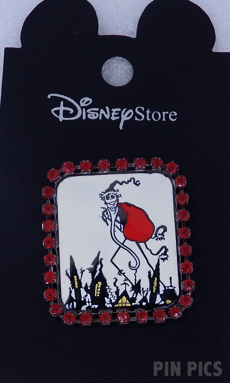 Japan - Jack as Santa - Jeweled Square - Nightmare Before Christmas - JDS  pin collectible - Main Image 3