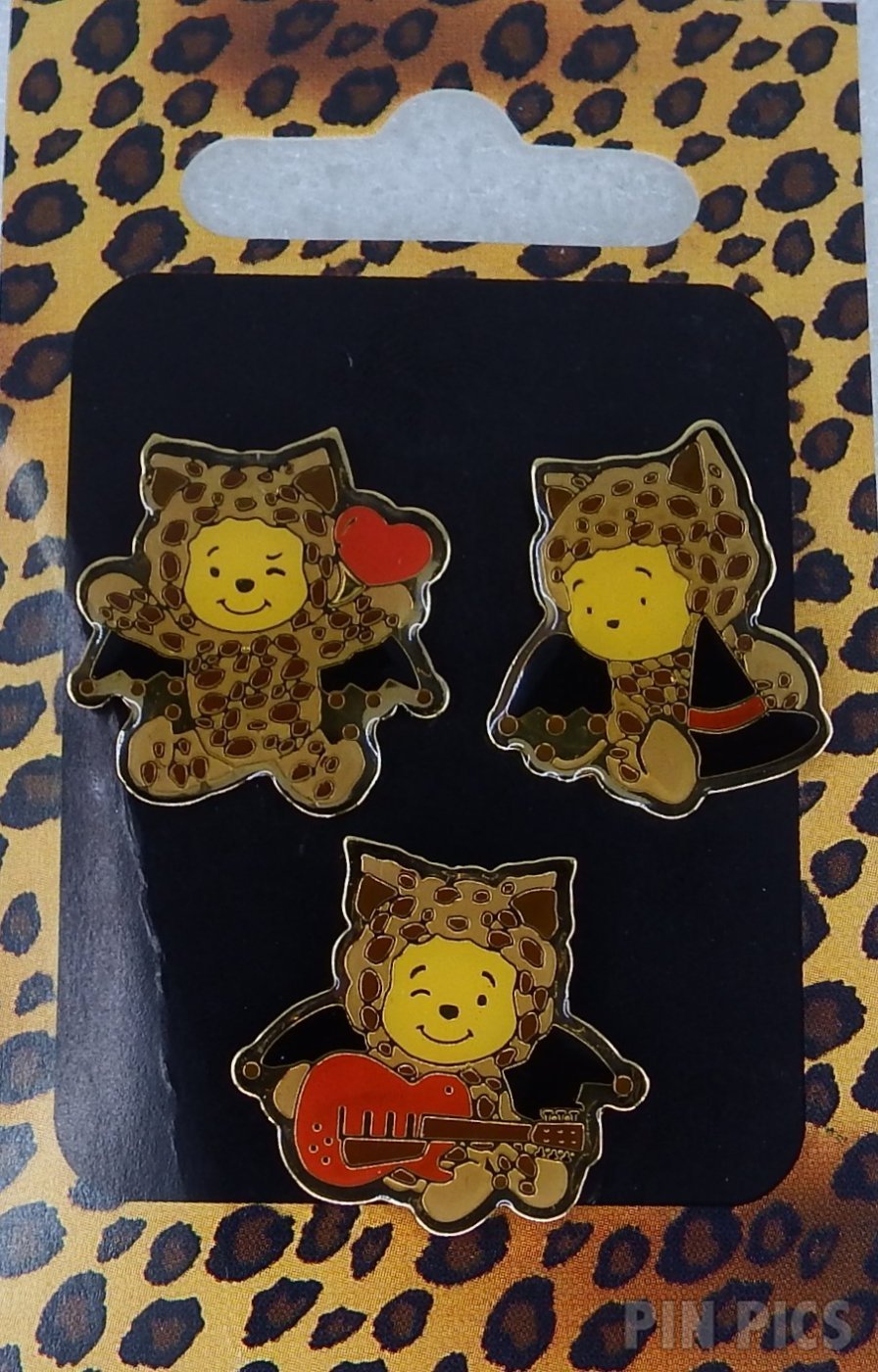 Japan - Pooh - Halloween Leopard Set  pin collectible - Main Image 2