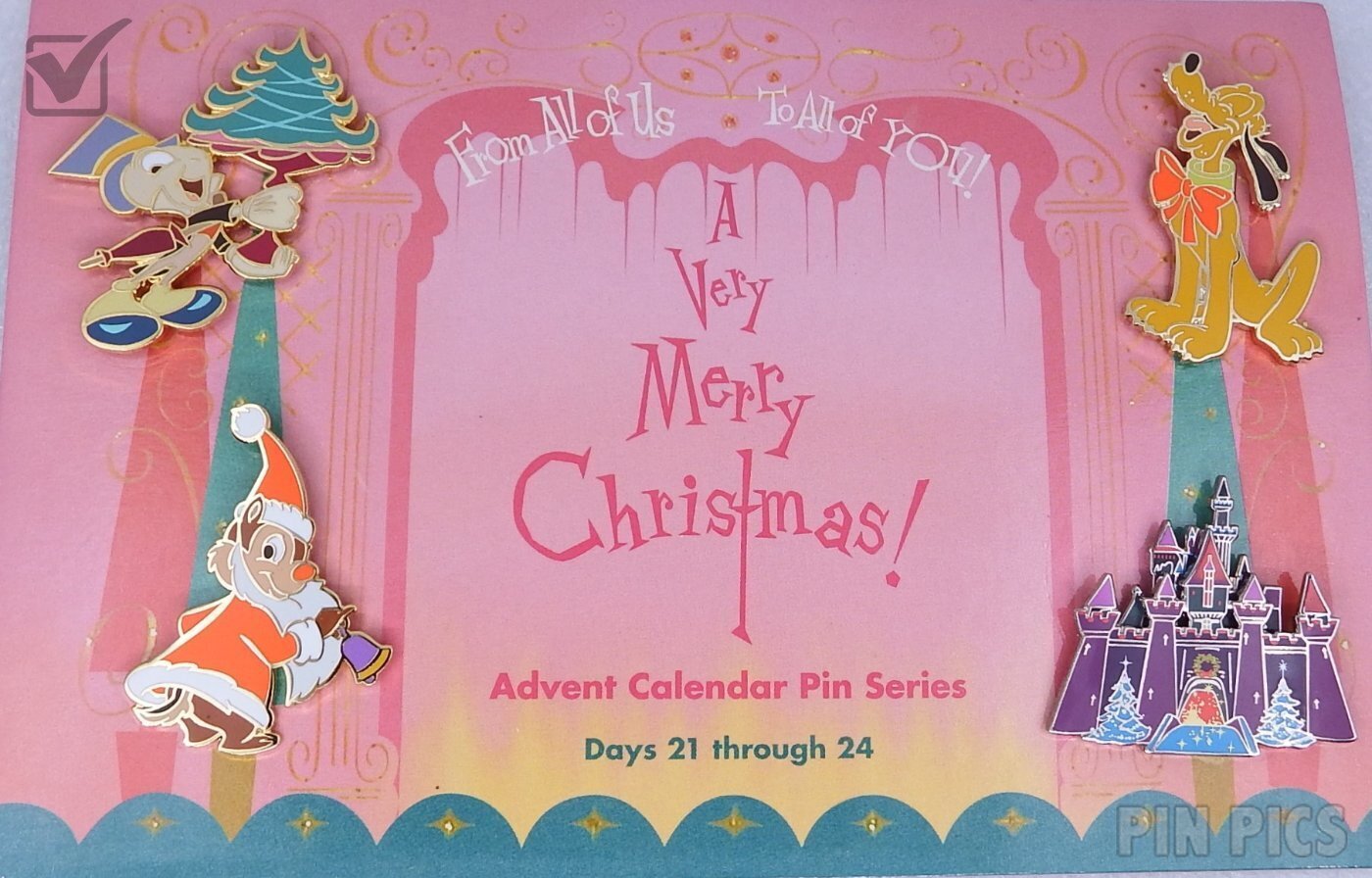 DC - 2002 Advent Calendar Set #6 - 4 Pins  pin collectible - Main Image 2