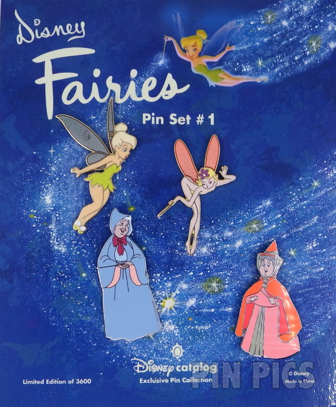 Disney Catalog - Disney Fairies (Pin Set #1)  pin collectible - Main Image 2