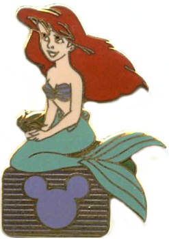 Monogram - Mickey Mouse Kisses Minnie With Bouquet