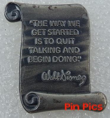 Walt Disney - Four C's - With Walt Framed Pin Series #8