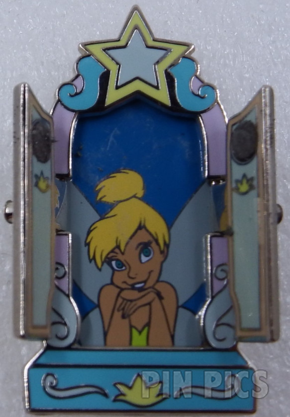 Tinker Bell - Princess Hinged Windows - Peter Pan  pin collectible - Main Image 2
