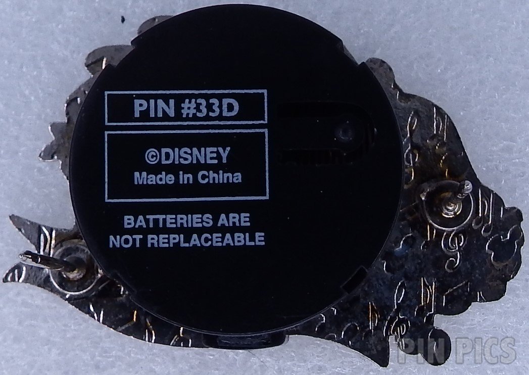 DIS - Ariel and King Triton - Under The Sea - Magical Musical Moments  pin collectible - Main Image 2