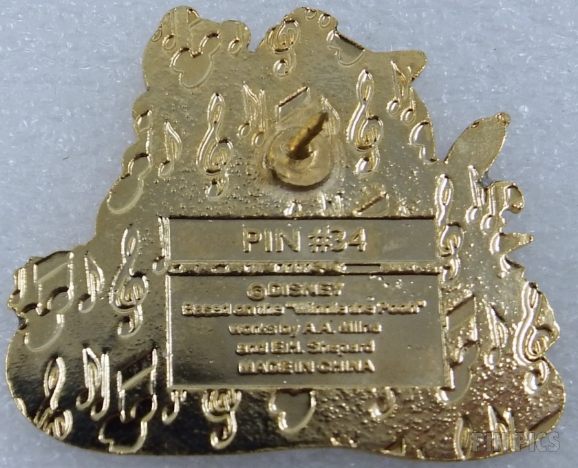 DIS - Eeyore & Pooh - Never Alone - Magical Musical Moments  pin collectible - Main Image 2