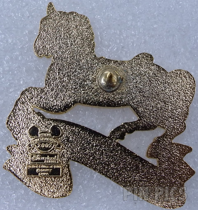 DLR - Daisy - King Arthur Carousel Horse  pin collectible - Main Image 2