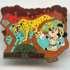 UK - Peter Pan Plastic Pin/Brooch Series (Tick-Tock)