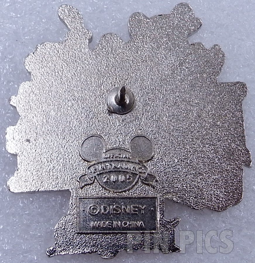 DLR - Mickey and Minnie - Main Street U.S.A. - Land Series  pin collectible - Main Image 2