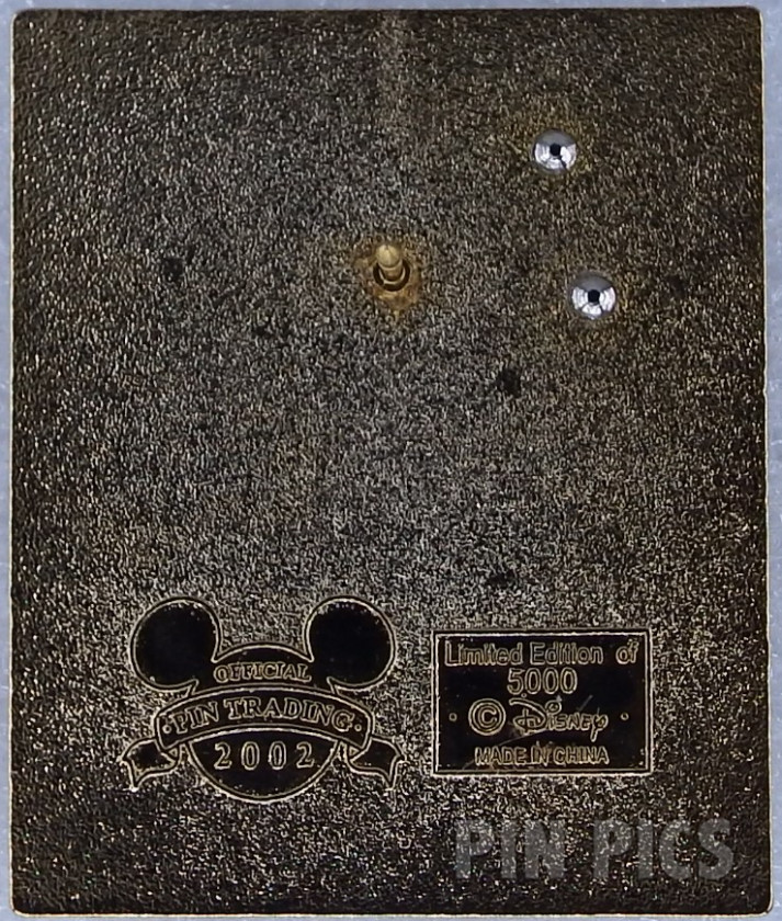 WDW - Walt Disney and Archimedes - Holding a Book - With Walt Frame Series #11  pin collectible - Main Image 2