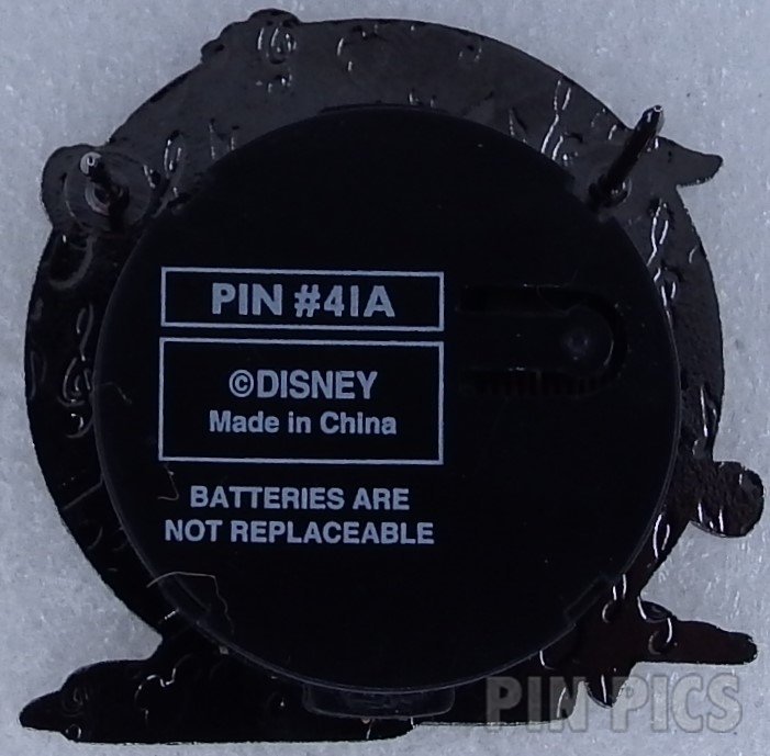 DIS - Aladdin and Jasmine - A Whole New World - Lime - Magical Musical Moments  pin collectible - Main Image 2