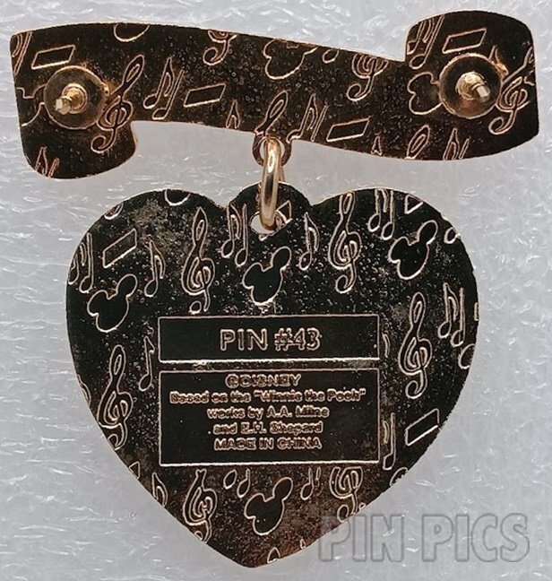 Tigger - Your Heart Will Lead You Home - Magical Musical Moments  pin collectible - Main Image 2