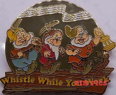 Walt's Yellow Coat of Arms Trader Pin