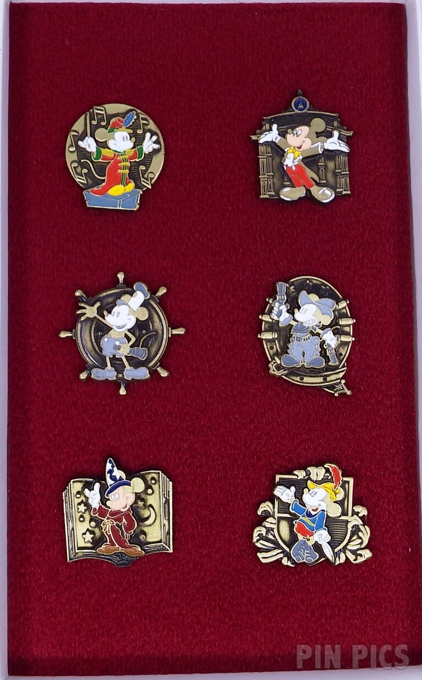 Japan - Mickey Mouse - Collection - 6 Pin Set - TDL  pin collectible - Main Image 2