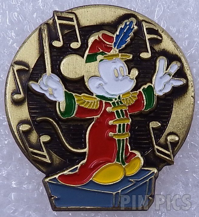 Donald Duck Head - Older Plastic Pin