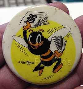 Button - DLR - Minnie Mouse - Disneyland