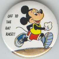 Button - Japan - Mickey Mouse - 17th Anniversary - Tokyo Disneyland