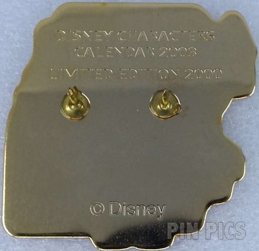 Japan - Minnie Mouse - Sakura - March - Calendar 2003  pin collectible - Main Image 2