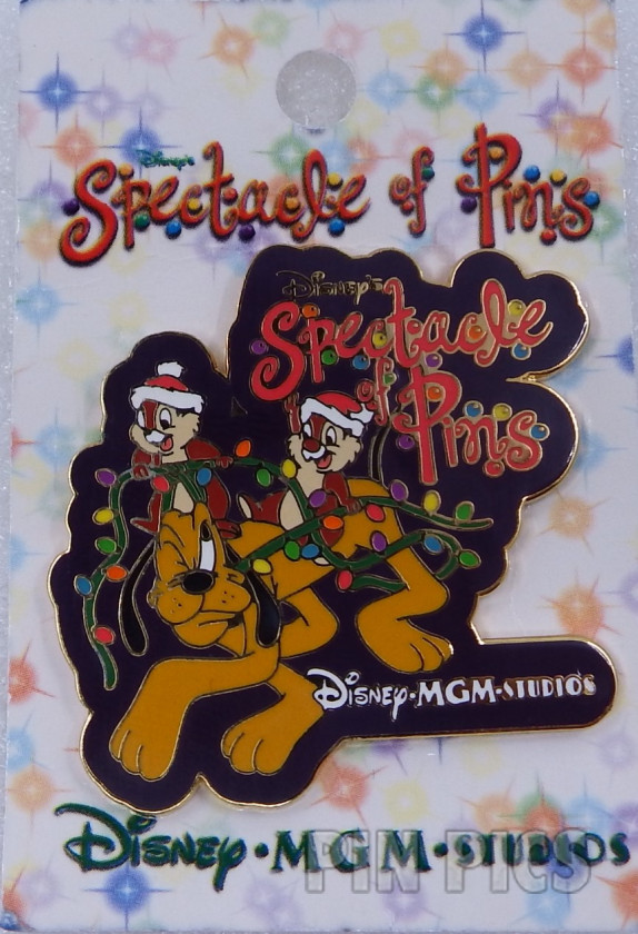 WDW - Pluto, Chip and Dale - Spectacle of Pins 2002  pin collectible - Main Image 3
